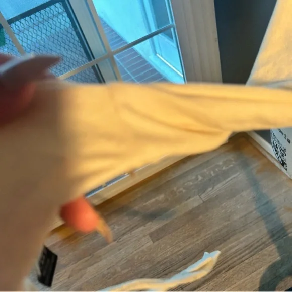 SAME Los Angeles animal print Chain One Piece (Faux Suede Cream) swimsuit - Picture 11 of 16